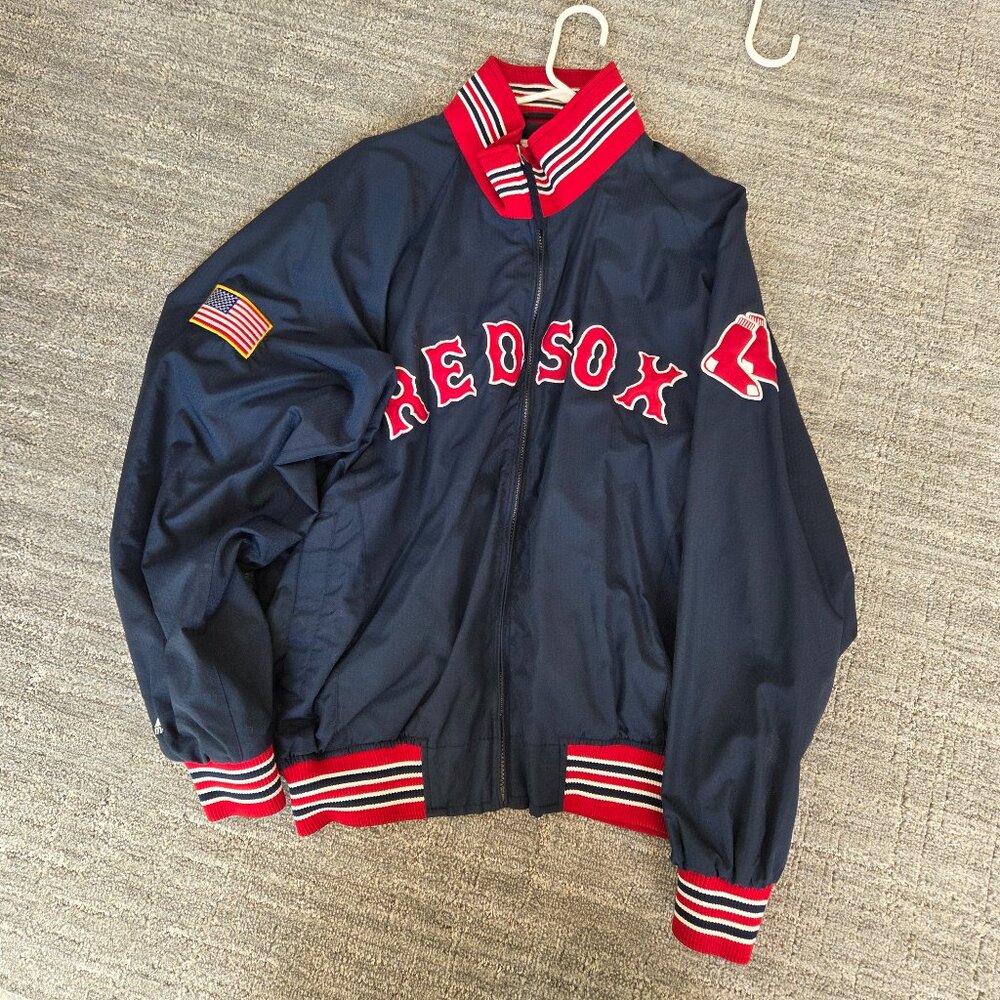 Vintage MLB Majestic Boston Red Sox Youth Jacket – Size Large (Kids)